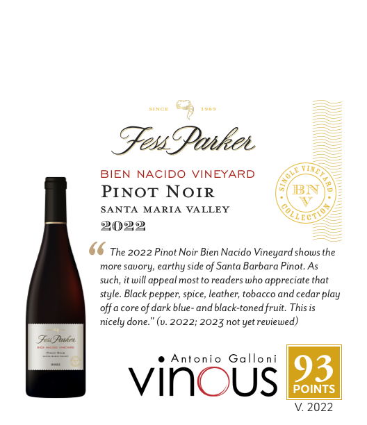 1-Up Shelftalker for Bien Nacido Vineyard Pinot Noir