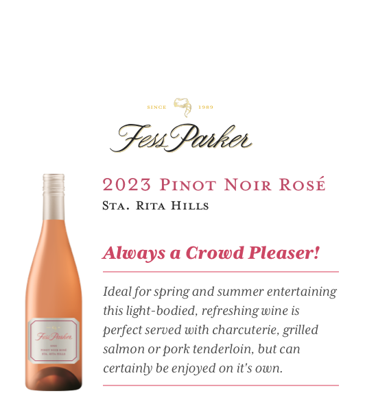 1-Up Shelftalker for Pinot Noir Rosé